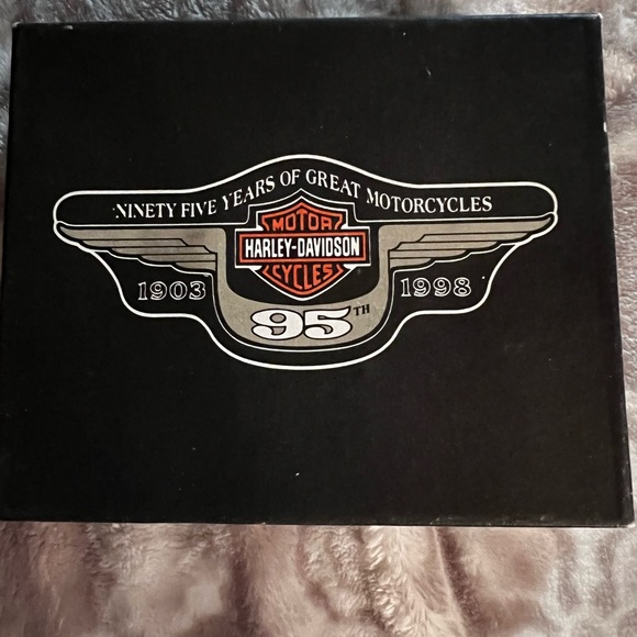 NIB Harley Davidson 95th Anniversary Card Holder - Picture 8 of 9